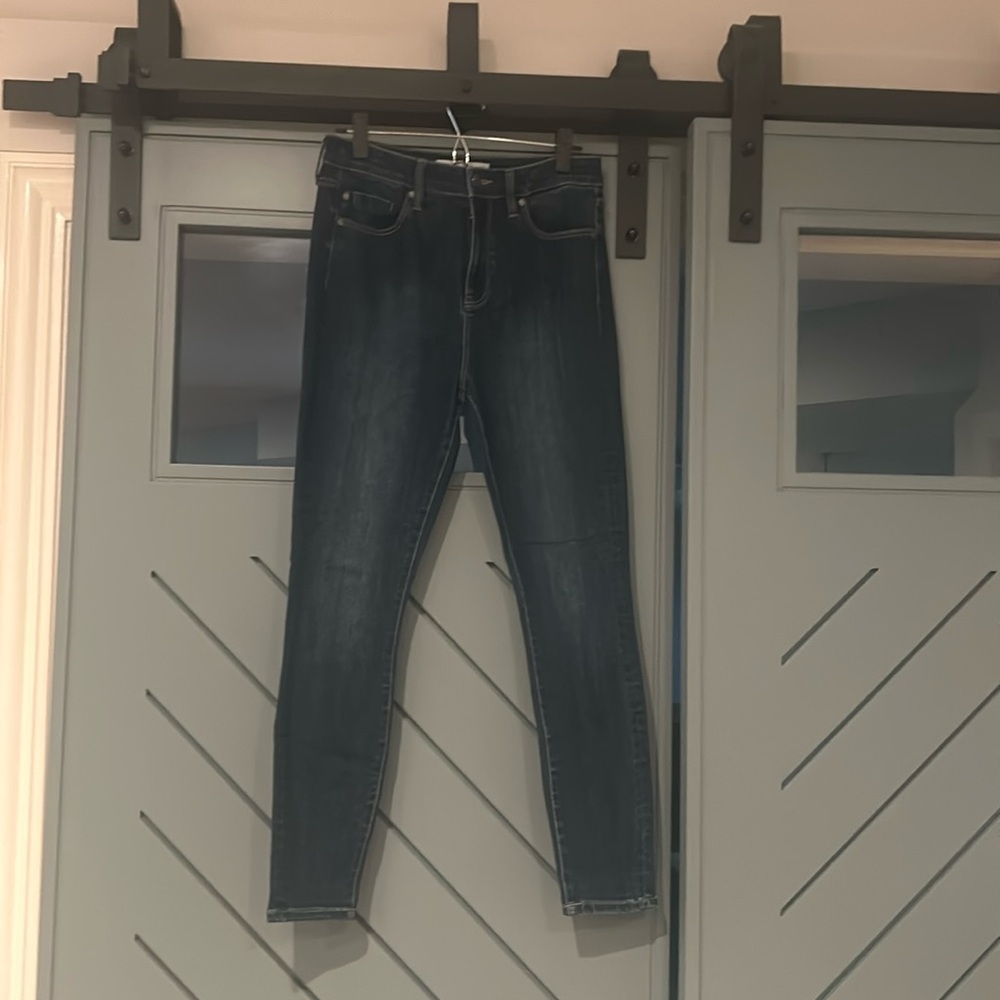 Liverpool size 8/29 skinny jean dark wash barely worn